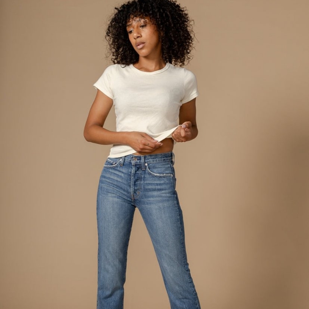 Edwin Cai Classic Straight Blue Jeans